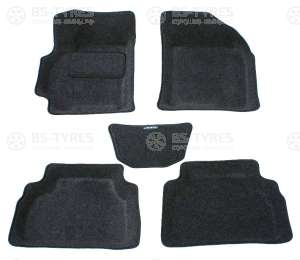 Коврики в салон 3D ворс  Chevrolet Lacetti / Шевроле Лачетти 2004-2013 темно-серый