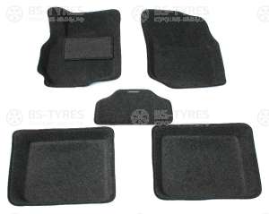 Коврики в салон 3D ворс  Mitsubishi Lancer 9 / Мицубиши Лансер 9 2003-2007 темно-серый