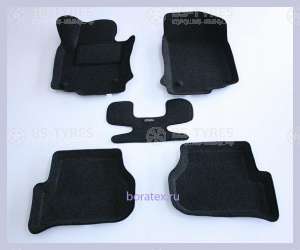 Коврики в салон 3D ворс Toyota Camry 18 / Тойота Камри 18