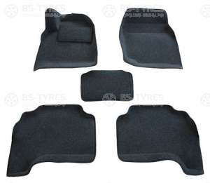 Коврики в салон 3D ворс Toyota Land Cruiser 100 АКПП 1998-2007 / Тайота Ленд Крузер 100 темно-серый