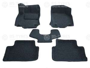 Коврики в салон 3D ворс  Volkswagen Golf 7 / Фольксваген Гольф 7 2013- 2020 темно-серый